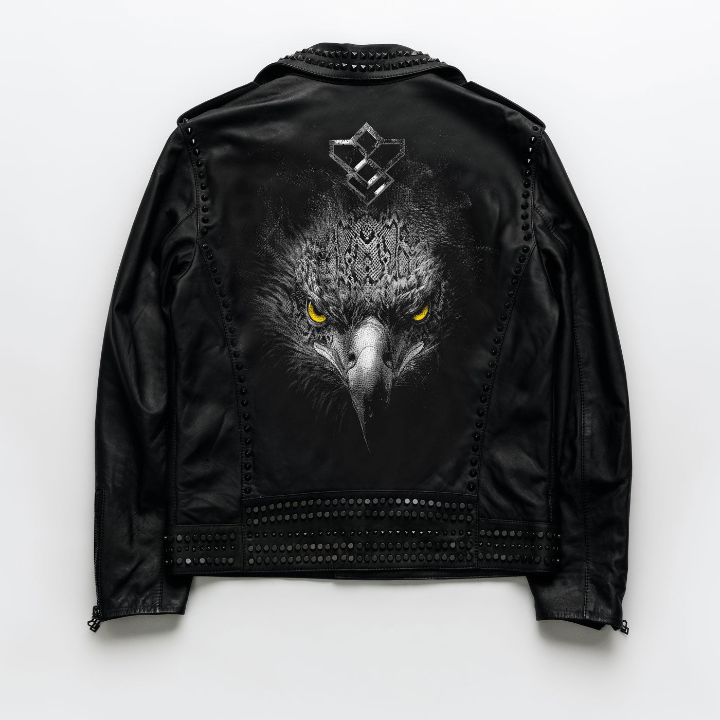 Eagle Studded Leather Jacket