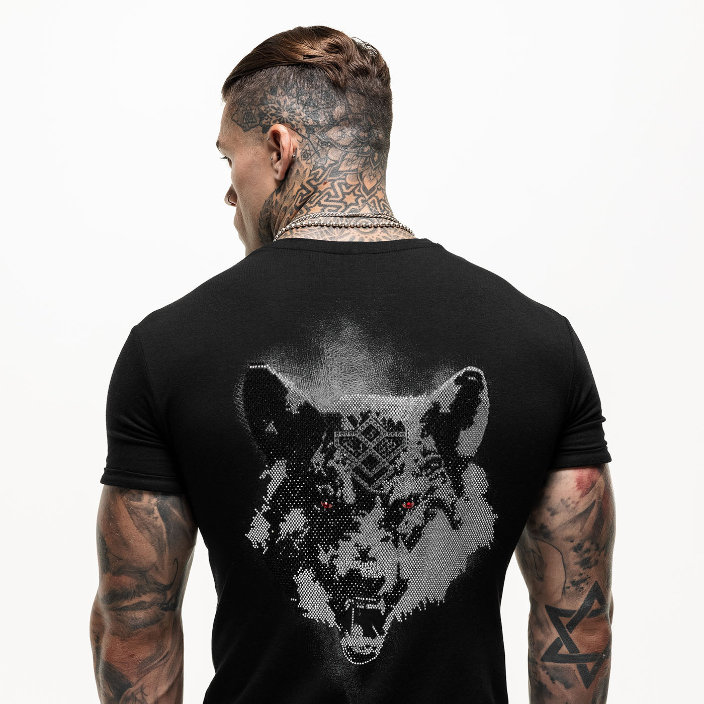 Embellished Wolf Tshirt