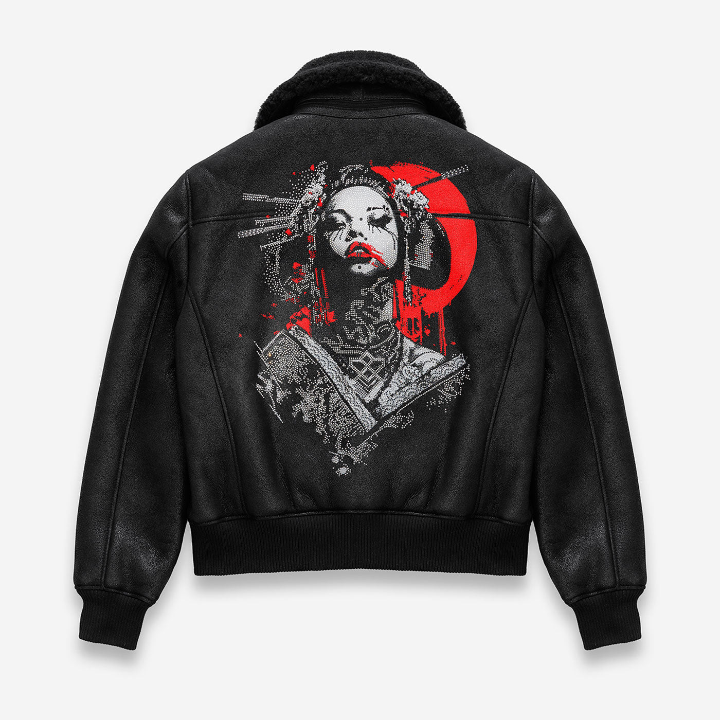 Pioneer Shearling Diamond Geisha Jacket