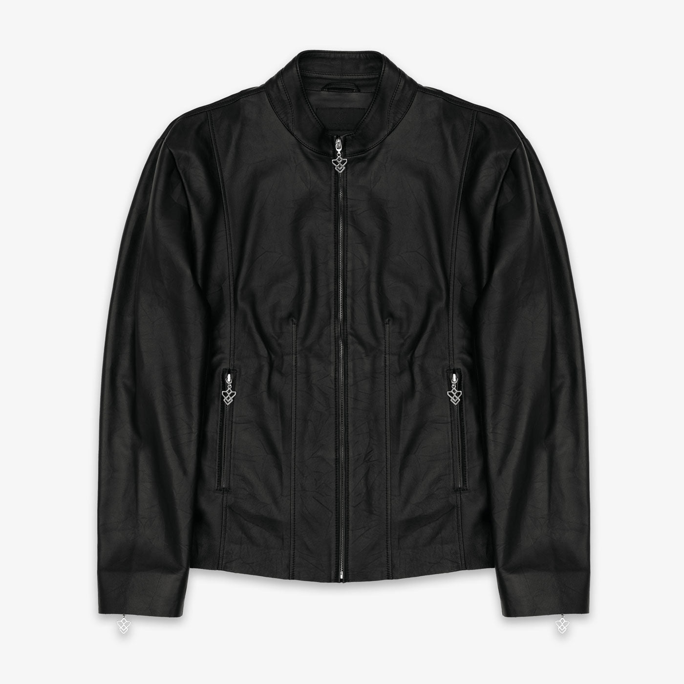 Lightweight Virtu Black Leather Jacket – thevirtu