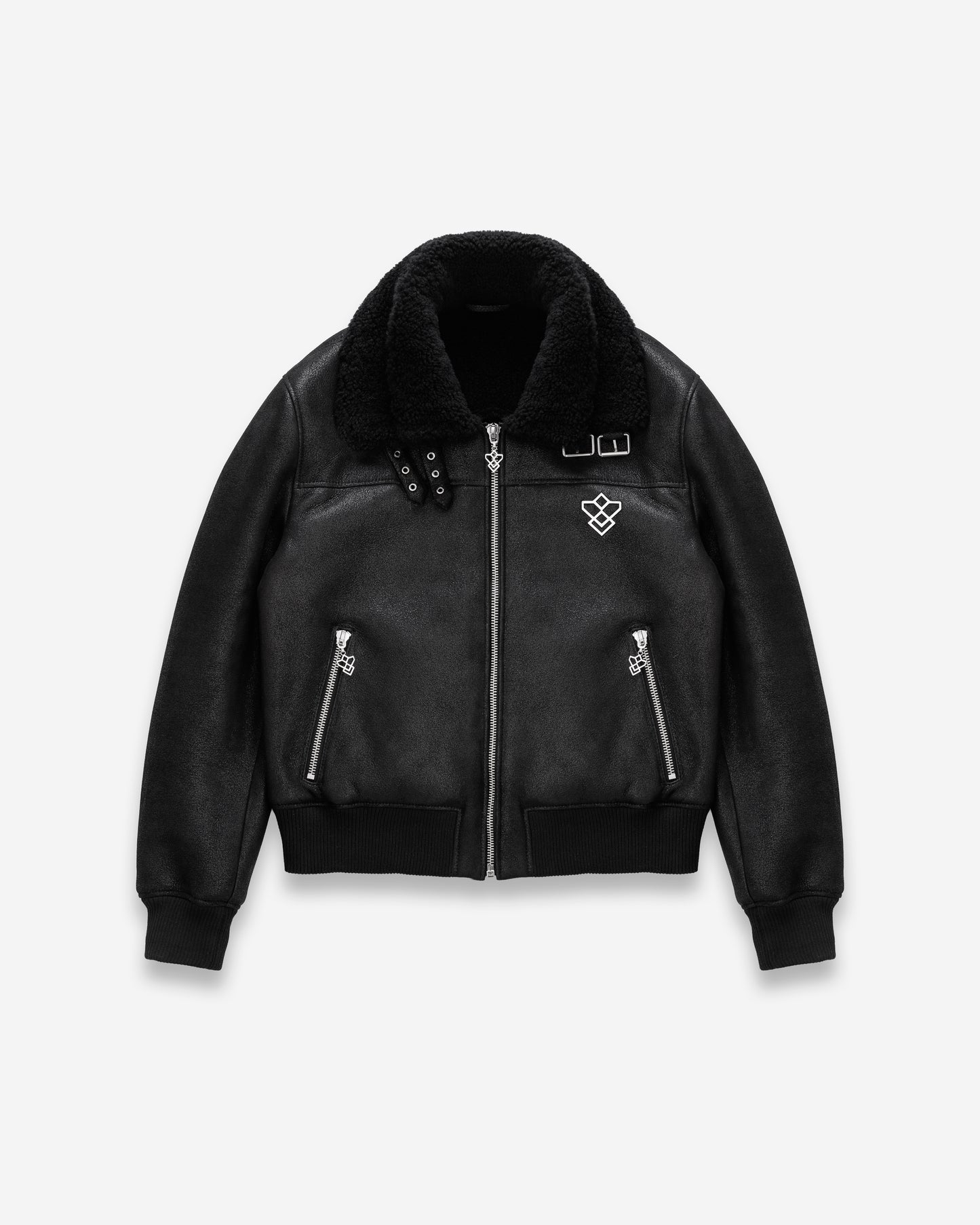 Pioneer Shearling Diamond Wolf Jacket
