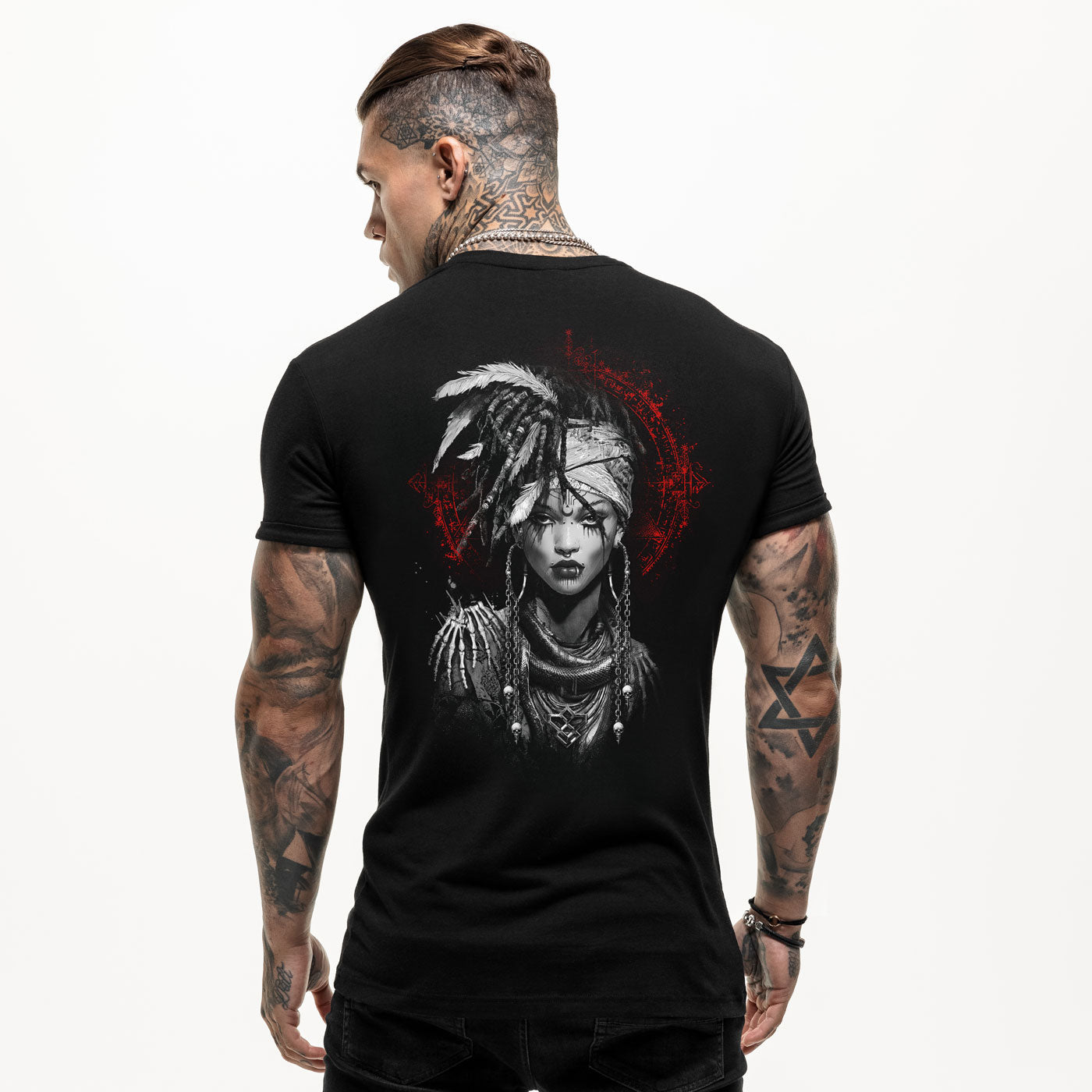 T-shirt imprimé Geisha