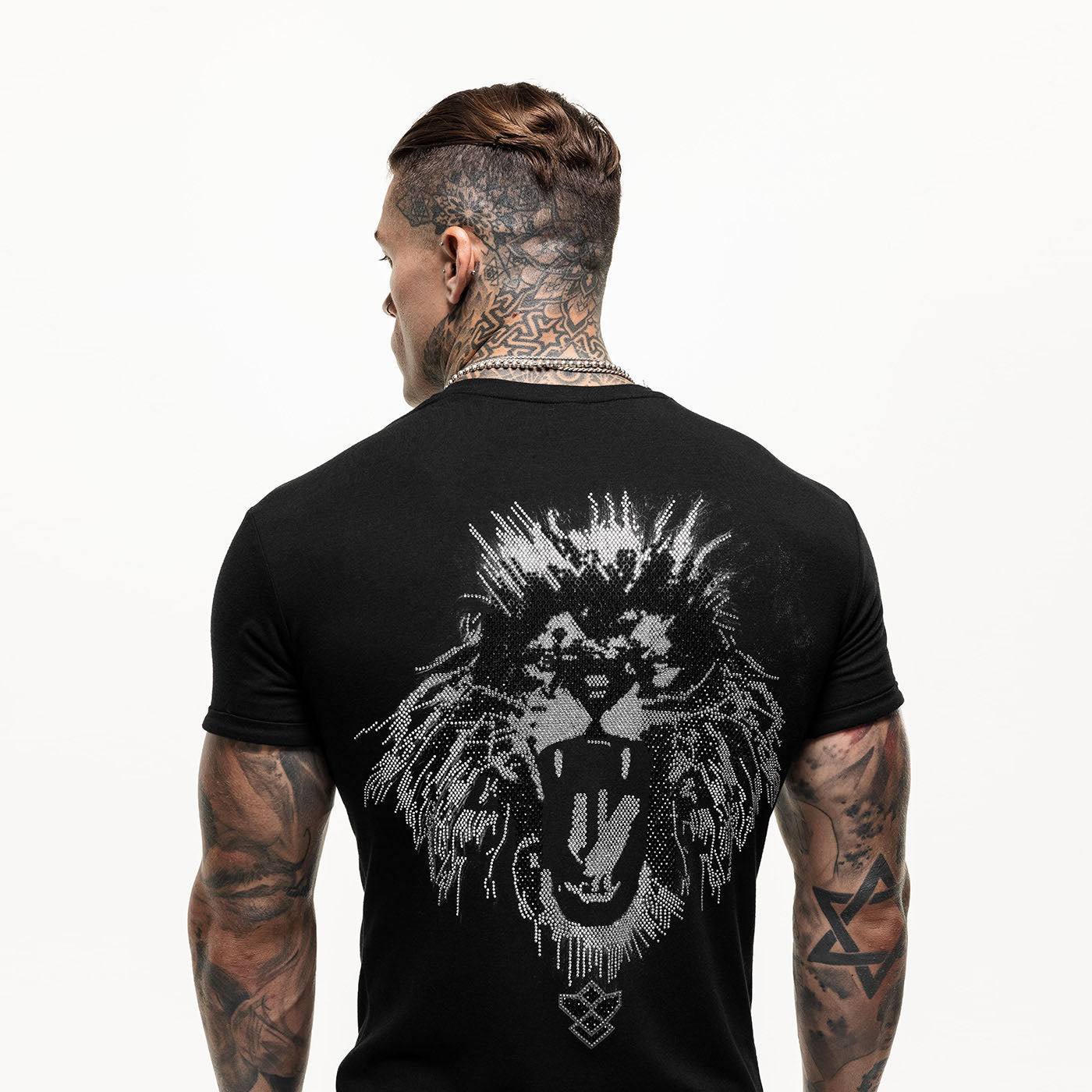 Embellished Lion Tshirt